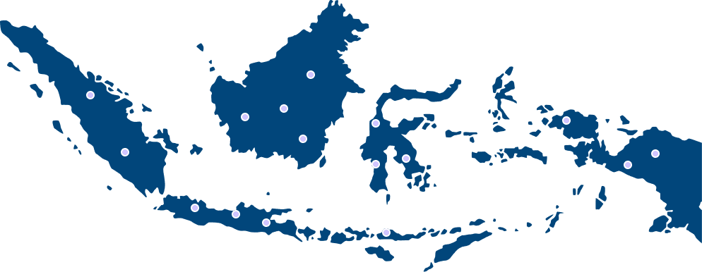 Peta Simplus di Indonesia
